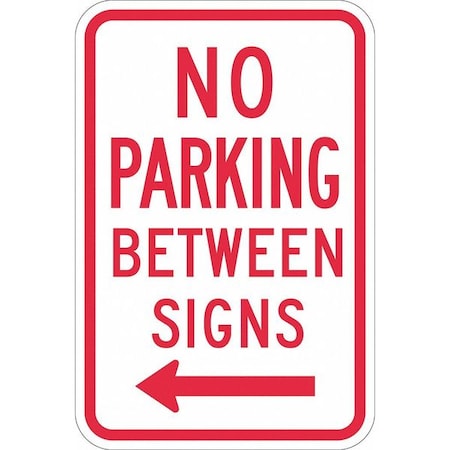 No Parking Between Sign, 18