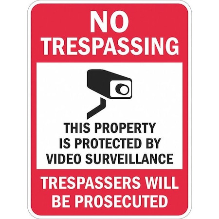 Facility Sign, 18 in H, 12 in W, Aluminum, Vertical Rectangle, English, T1-1073-DG_12x18 MPN:T1-1073-DG_12x18