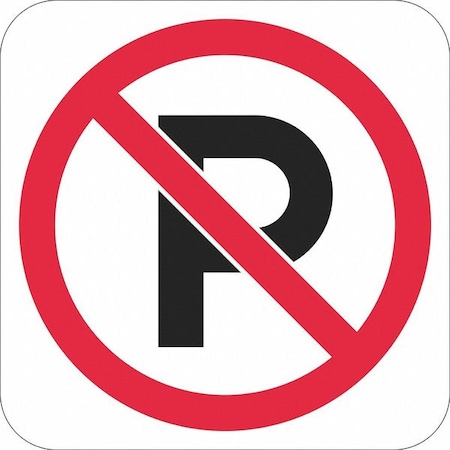 No Parking Symbol Parking Sign, 12