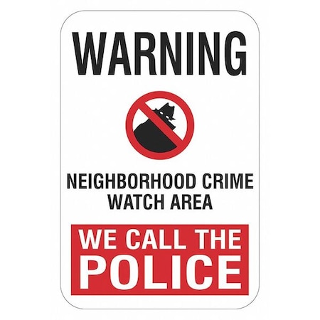 Facility Sign, 24 in H, 18 in W, Aluminum, Vertical Rectangle, English, T1-1112-EG_18x24 MPN:T1-1112-EG_18x24