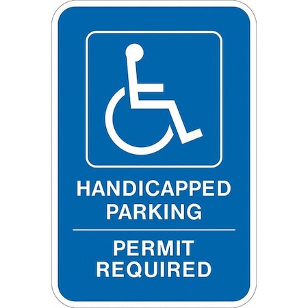 ADA Handicapped Parking Sign, 18
