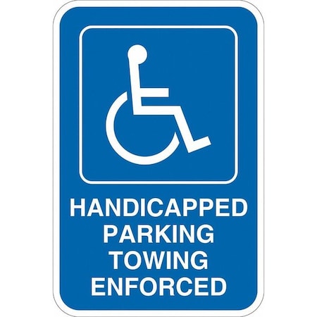 ADA Handicapped Parking Sign, 18