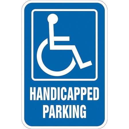 ADA Handicapped Parking Sign, 18
