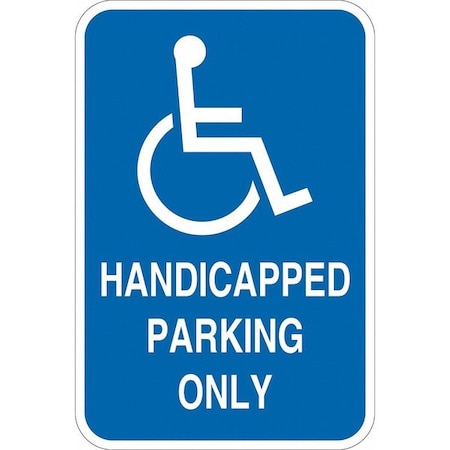 ADA Handicapped Parking Sign, 18