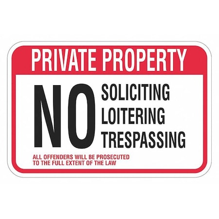 Warning Sign, 18 in H, 24 in W, Aluminum, Rectangle, English, T1-1165-HI_24x18 MPN:T1-1165-HI_24x18