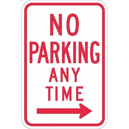 No Parking Any Time Sign, 18