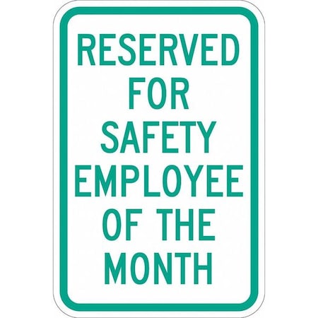 Employee Parking Sign, 18