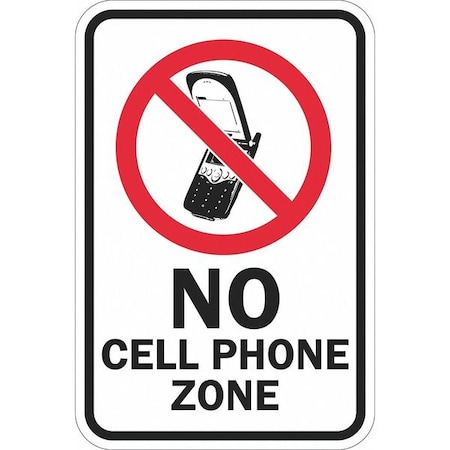 Facility Sign, 18 in H, 12 in W, Aluminum, Vertical Rectangle, English, T1-1241-EG_12x18 MPN:T1-1241-EG_12x18