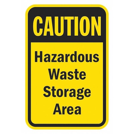 Facility Sign, 18 in H, 12 in W, Aluminum, Vertical Rectangle, English, T1-1350-EG_12x18 MPN:T1-1350-EG_12x18