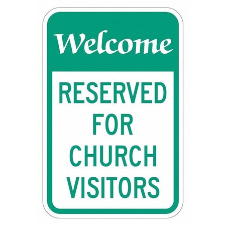 Church Parking Sign, 18