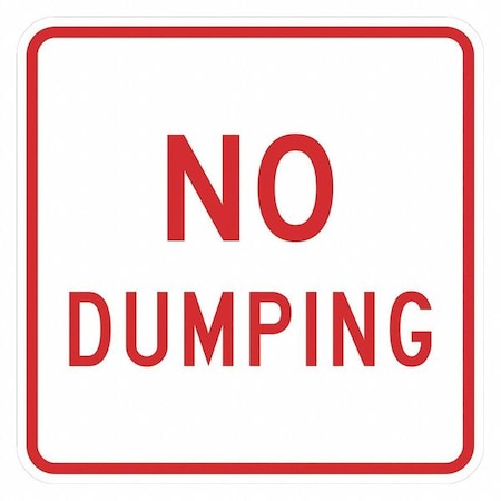 Facility Sign, 12 in H, 12 in W, Aluminum, Square, English, T1-1698-EG_12x12 MPN:T1-1698-EG_12x12