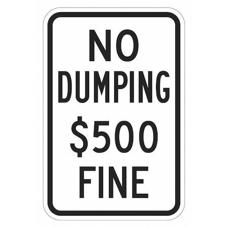 Facility Sign, 18 in H, 12 in W, Aluminum, Vertical Rectangle, English, T1-1705-HI_12x18 MPN:T1-1705-HI_12x18