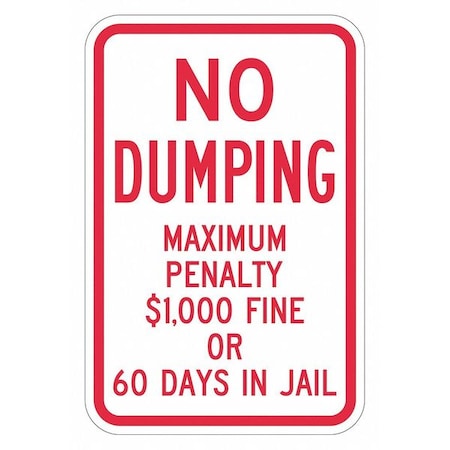 Facility Sign, 24 in H, 18 in W, Aluminum, Vertical Rectangle, English, T1-1713-EG_18x24 MPN:T1-1713-EG_18x24