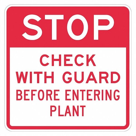 Stop Restriction Sign, 18