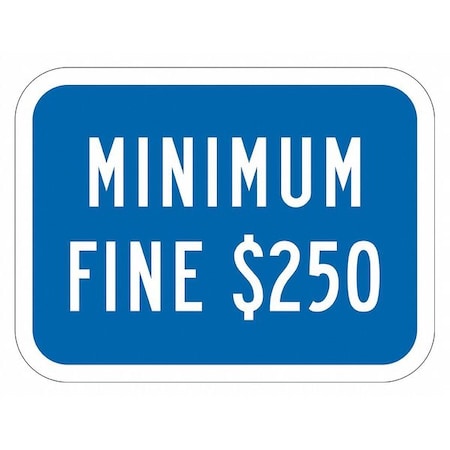 Fine & Penalty Parking Sign, 9