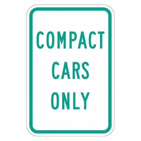 Compact Car Parking Sign, 18