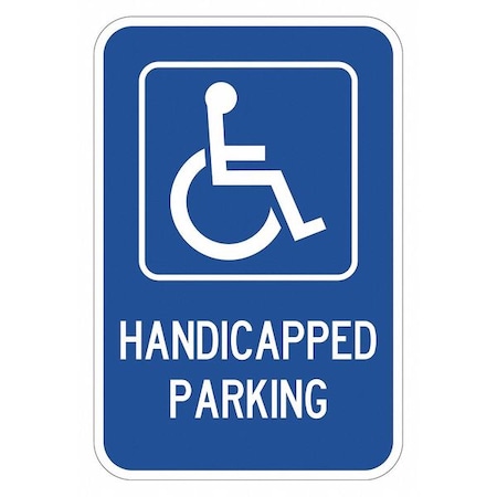 ADA Handicapped Parking Sign, 18