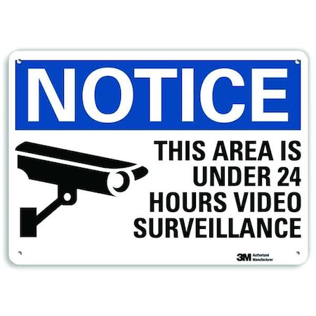 Notice Sign, 7 in H, 10 in W, Plastic, Vertical Rectangle, English, U1-1002-NP_10X7 MPN:U1-1002-NP_10X7