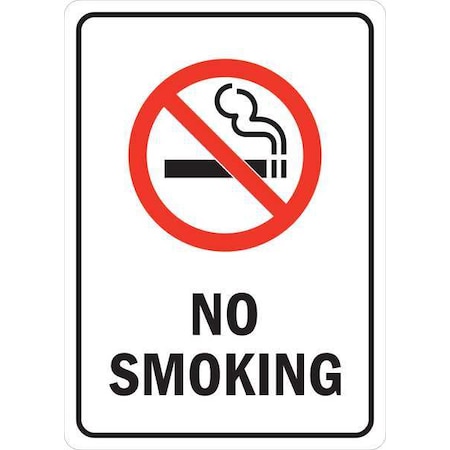 No Smoking Sign, 14 in H, 10