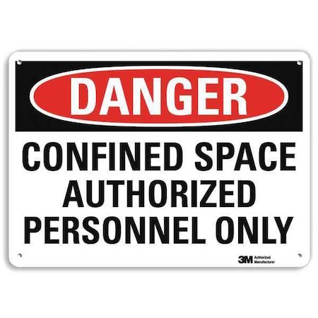 Plastic Danger Sign, 4 Holes, 10