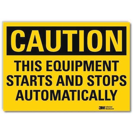 Caution Sign, 7 in Height, 10 in Width, Reflective Sheeting, Vertical Rectangle, English MPN:U1-1030-RD_10X7