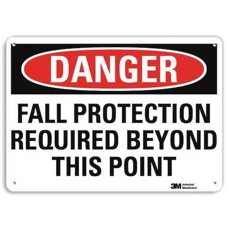 Plastic Danger Sign, 4 Holes, 14