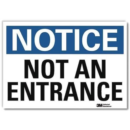 Notice Sign, 10