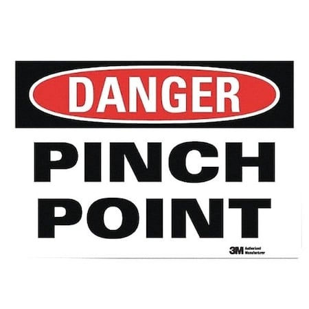 Danger Sign, 10 in Height, 14 in Width, Reflective Sheeting, Horizontal Rectangle, English MPN:U1-1088-RD_14X10