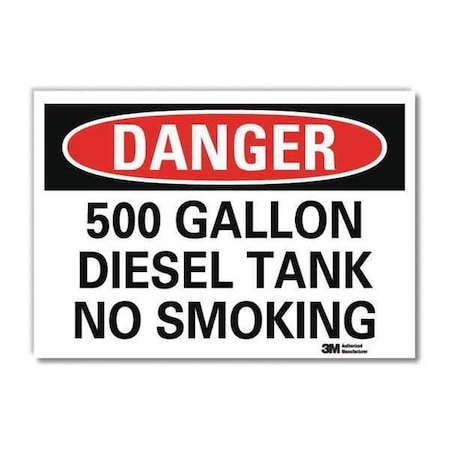 Danger No Smoking Sign, 10
