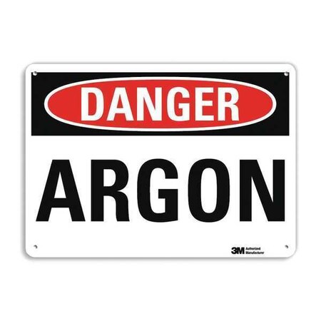 Danger Sign, 4 Hole Mount, 10in W x 7in H, U3-1106-RA_10X7 MPN:U3-1106-RA_10X7
