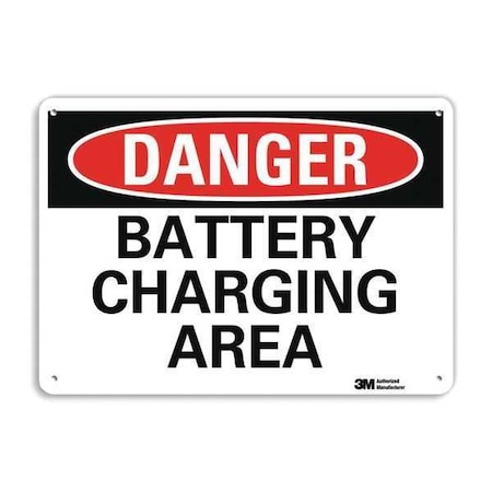 Plastic Danger Sign, 4 Holes, 10