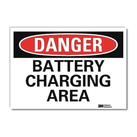 Danger Sign, Self-Adhesv Mount, 10inWx7inH, U3-1124-RD_10X7 MPN:U3-1124-RD_10X7