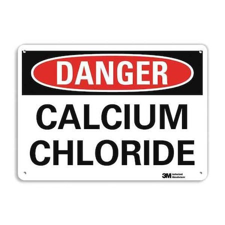 Danger Sign, 7 in H, 10 in W, Plastic, Vertical Rectangle, English, U3-1144-NP_10X7 MPN:U3-1144-NP_10X7