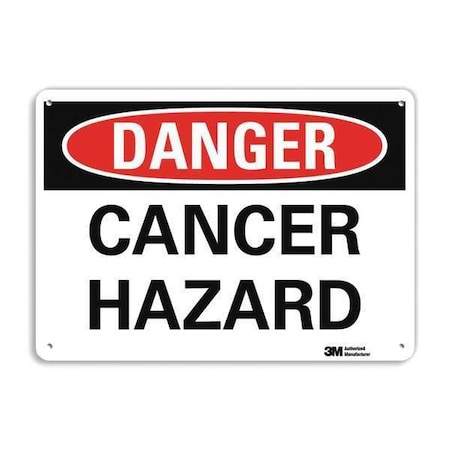Danger Sign, 10 in H, 14 in W, Vertical Rectangle, English, U3-1145-NA_14x10 MPN:U3-1145-NA_14x10
