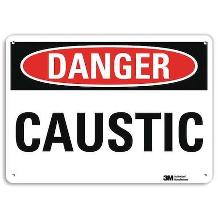 Danger Sign, 7 in H, 10 in W, Plastic, Vertical Rectangle, English, U3-1151-NP_10X7 MPN:U3-1151-NP_10X7