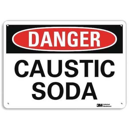Danger Sign, 7 in H, 10 in W, Plastic, Vertical Rectangle, English, U3-1158-NP_10X7 MPN:U3-1158-NP_10X7