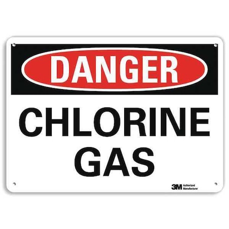 Danger Sign, 10 in H, 14 in W, Plastic, Horizontal Rectangle, English, U3-1173-NP_14X10 MPN:U3-1173-NP_14X10