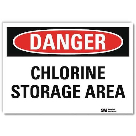 Danger Sign, 10 in H, 14 in W, Horizontal Rectangle, English, U3-1175-RD_14X10 MPN:U3-1175-RD_14X10