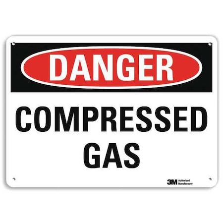 Danger Sign, 10 in H, 14 in W, Vertical Rectangle, English, U3-1186-NA_14x10 MPN:U3-1186-NA_14x10