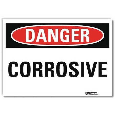 Danger Sign, 5 in H, 7 in W, Horizontal Rectangle, English, U3-1268-RD_7X5 MPN:U3-1268-RD_7X5