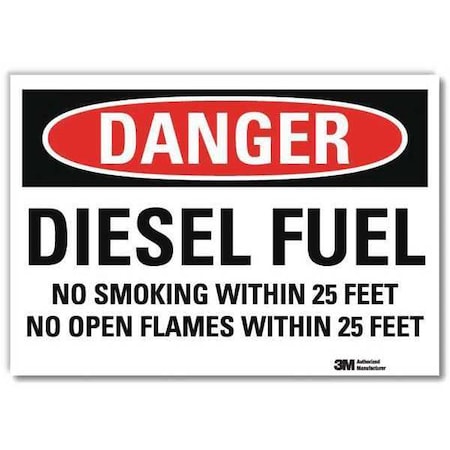 Danger No Smoking Sign, 10