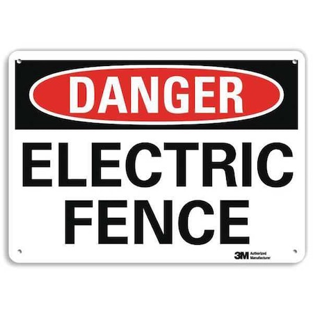 Plastic Danger Sign, 4 Holes, 14