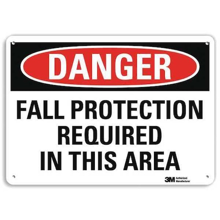 Plastic Danger Sign, 4 Holes, 10