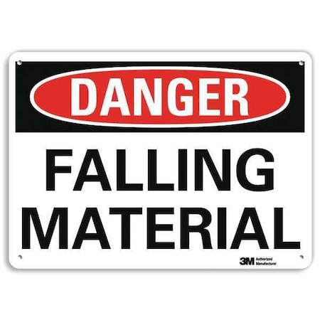 Danger Sign, 7 in H, 10 in W, Plastic, Vertical Rectangle, English, U3-1465-NP_10X7 MPN:U3-1465-NP_10X7