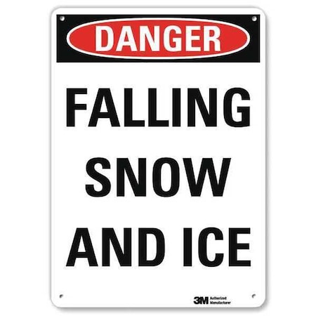 Danger Sign, 10 in Height, 7 in Width, Plastic, Horizontal Rectangle, English MPN:U3-1469-NP_7X10