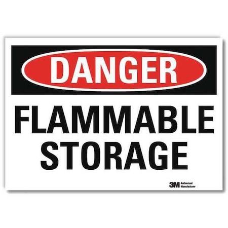 Danger Sign, 10 in H, 14 in W, Horizontal Rectangle, English, U3-1508-RD_14X10 MPN:U3-1508-RD_14X10