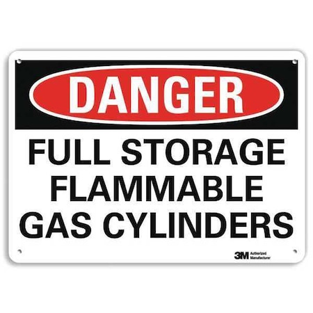 Danger Sign, 7 in H, 10 in W, Plastic, Vertical Rectangle, English, U3-1524-NP_10X7 MPN:U3-1524-NP_10X7