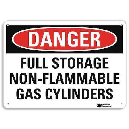 Danger Sign, 4 Hole Mount, 10in W x 7in H, U3-1526-RA_10X7 MPN:U3-1526-RA_10X7