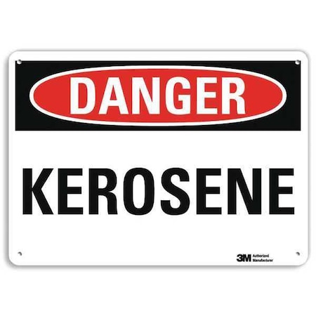 Danger Sign, 10 in H, 14 in W, Plastic, Horizontal Rectangle, English, U3-1731-NP_14X10 MPN:U3-1731-NP_14X10