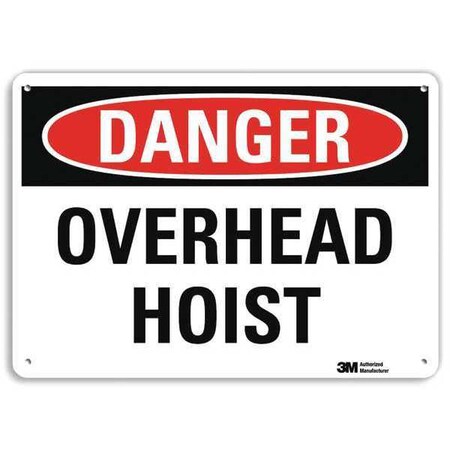 Danger Sign, 10 in Height, 14 in Width, Plastic, Horizontal Rectangle, English MPN:U3-1890-NP_14X10